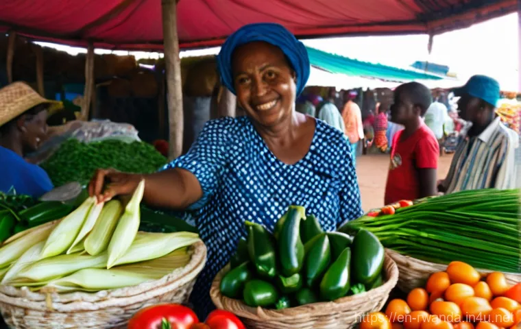 르완다의 전통 음식 레시피 - **Prompt:** A warm, inviting scene of a Rwandan family or group of friends gathered around a low tab... 르완다의 전통 음식 레시피 - **Prompt:** A warm, inviting scene of a Rwandan family or group of friends gathered around a low tab...