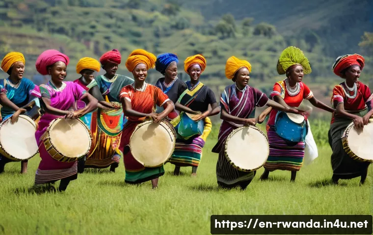 르완다 민속 춤 역사적 맥락 관련 이미지 1